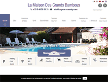 Tablet Screenshot of cognac-country.com